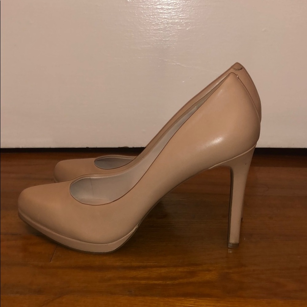 Pink Nine West heels